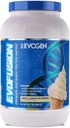 Evogen Evofusion - Polvere proteica mantenuta | Supporta la crescita muscolare e la riparazione | Proteine del siero, Caseina micellare, MCT olio | Gelateria di Vanilla Bean | 25 Serve