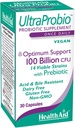 HealthAid UltraProbio, 100 Billion 30ct Einmal täglich Kapseln, Optimum-Unterstützung, 100 Billion mit Prebiotikum, Säure & Bile Resistant, Non-GMO