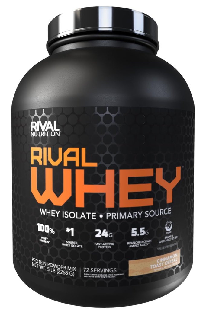 Rival Whey Cannelle Toast Céréales 5lb