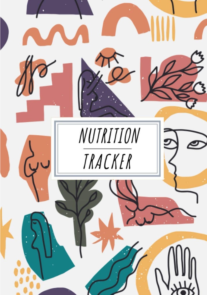 Nutrition Tracker: Daily Nutritional Journal to Keep Track and Reviews.