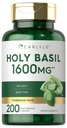 Carlyle Holy Basil Capsules | 200 Count | Tulsi Holy Basil Leaf Extract | Herbal Supplement | Non-GMO, Gluten Free