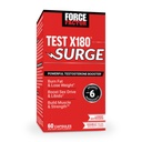 Kraftfaktor-Test X180 Surge Testosteron-Unterstützung für Männer, männliche Vitalität Steigerungs-Ergänzung, Förderung Muskel & Stärke, Unterstützung Gewicht, Boost Long-Lasting Energy, 60 Kapseln