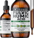 Fulvic Acid + 72 Trace Minerals | Fulvic Huminsäure | Verdauung | Hydration | Keto, Nahrungsergänzung Drop| Energie | pH Balance | 2-Monat Versorgung | Das gesunde Leben 4 ME