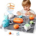 Circuits Science Kit pour les enfants Ages 3-12-64 projets STEM avec 25 pièces électroniques , pas de soudure, kit de circuit pour enfants avec ventilateur, lumières RGB , cadeaux STEM éducatifs pour les garçons et les filles 6-8
