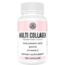 Capsule di collagene con Biotina, Acido Ialuronico, Vitamina C, Capsule Peptide Multi Collageno I, II, III, V, X Per Pelle, Capelli, Unghie e Integratore Comunitario* 120 Conte