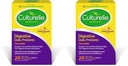 Culturelle Digestive Health Daily Probiotic-Chewables,Probiotico per gli uomini e le donne,La maggior parte clinicamente ha studiato Probiotic-Strain, 10 miliardi di CFU, Supporta Diarrea occasionale,Gas,Bloating, 24 Conte (Pacchetto di 2)