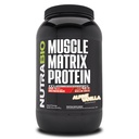 NutraBio Muscle Matrix Protein Powder - 25g di Protein Per Scoop - Whey Isolate e Micellar Casein Combo per il rilascio rapido e lento - Vanilla - 2 Pounds, 28 Servings