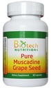 Muscadine Grape Seed 100% reines Muscadine Grape Seed 90 Kapseln pro Flasche 650mg pro Kapsel