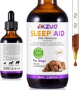 Melatonina per cani, melatonina del cane, sollievo dell'ansia per i cani, per le piccole a grandi razze del cane, sostiene il rilassamento, regola modelli di sonno, promuove benessere generale, Dog Sleep Aid