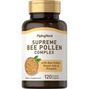 Piping Rock Bee Polline con Royal Jelly e Propolis | 120 Caplets | Supplemento complesso per donne e uomini | Non-GMO, Gluten Free