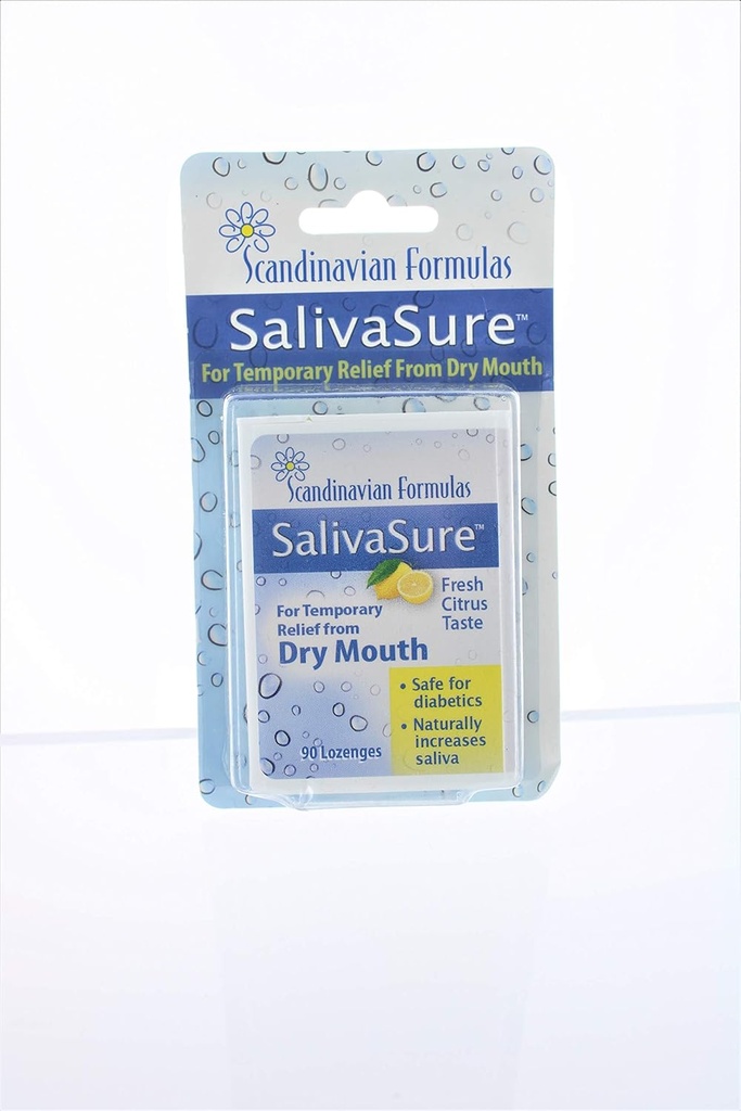 Nozovent Formula scandinava SalivaSure Lozenges 90 ea (Pack of 2)