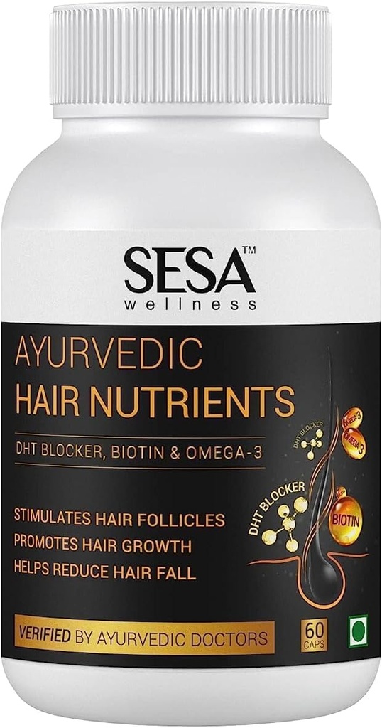 Generico SE-SA DHT Blocker (60 capsule di veg) 100% di erbe con NO noti effetti collaterali - da farmacia