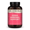 Dr. Mercola Herbal Adrénal Support, 90 portions (180 capsules), complément alimentaire, gestion de l'humeur et du stress, non-OGM
