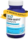 SFI Health Klaire Labs Ther-Biotic Complete - Allergische Probiotika für Damen und Herren - Säurestabile probiotische Ergänzung - 12 Spezies für Immun- und Verdauungsmedizin - 25 Billion CFU (120 Kapseln)