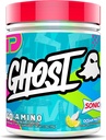 GHOST Amino: Supplément essentiel à l'acide aminé, eau de mer sonique - 40 portions - Poudre intra-entraînement pour l'hydratation et la récupération 4,5g BCAA et 5,5g EAA - Sans soja et sans gluten, végétalien