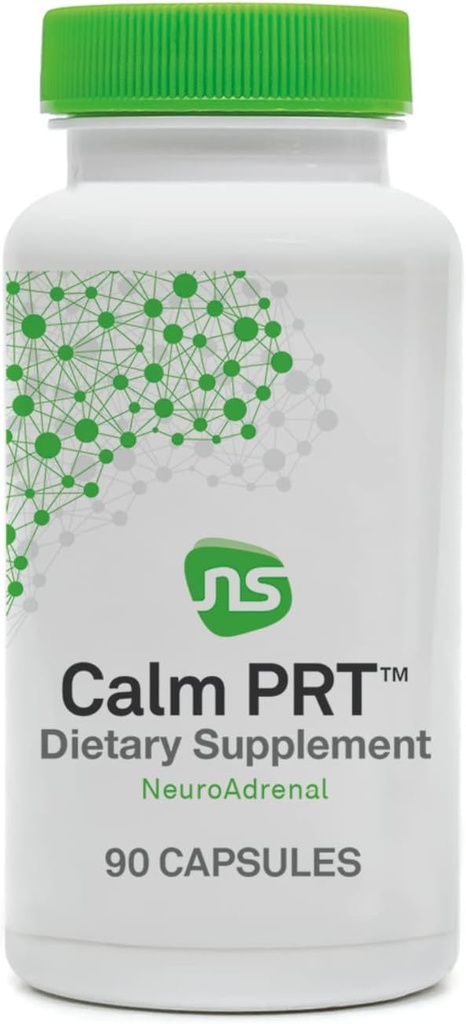 NeuroScience Calm PRT - Rhodiola Rosea Adrenal Health Supplement zur Unterstützung Schlaf, Stimmung, Regulieren Stress + Hilfe Reduzieren Anxiousness - Schlafergänzung mit Glycine, Taurine, Cortisol (90 Kapseln)