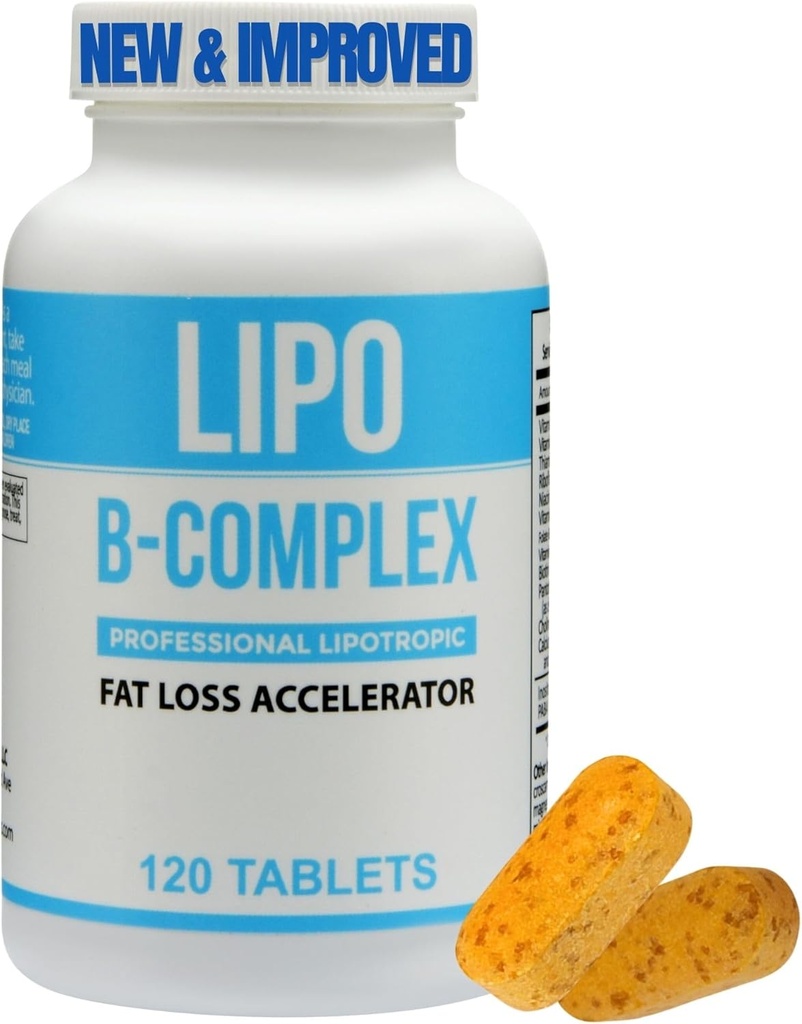 Lipo BC, Lipo B-Complex 120 Comprimés - Amélioration, même confiance Lipo BC Formulation Moins les ingrédients de revêtement Harsh - ingrédients plus propres pour des résultats optimaux. Legere Pharmaceutiques