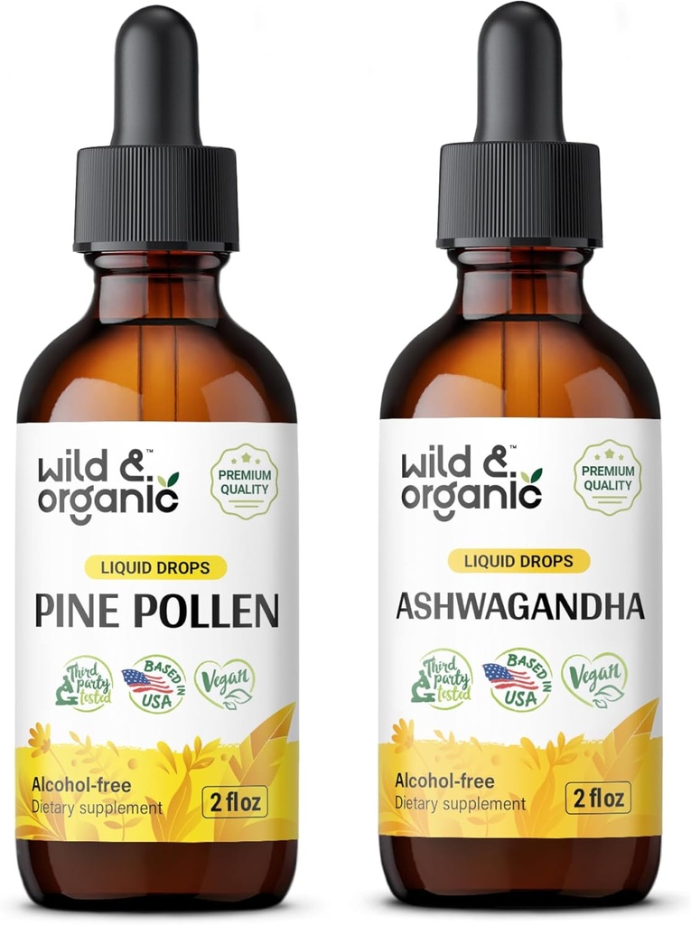 Tintura 2 fl oz & Ashwagandha Tincture 2 fl oz