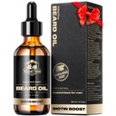 Waking Forest Beard Growth Oil - Biotin Sandalwood Öl mit Vitamin E, Rosmarin & Castor für Thicker, Weicher, Stärkere Barte (2oz)