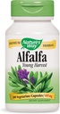 Nature's Way Alfalfa Blätter, 1,215 mg, 100 Vegetarische Kapseln, Packung von 2