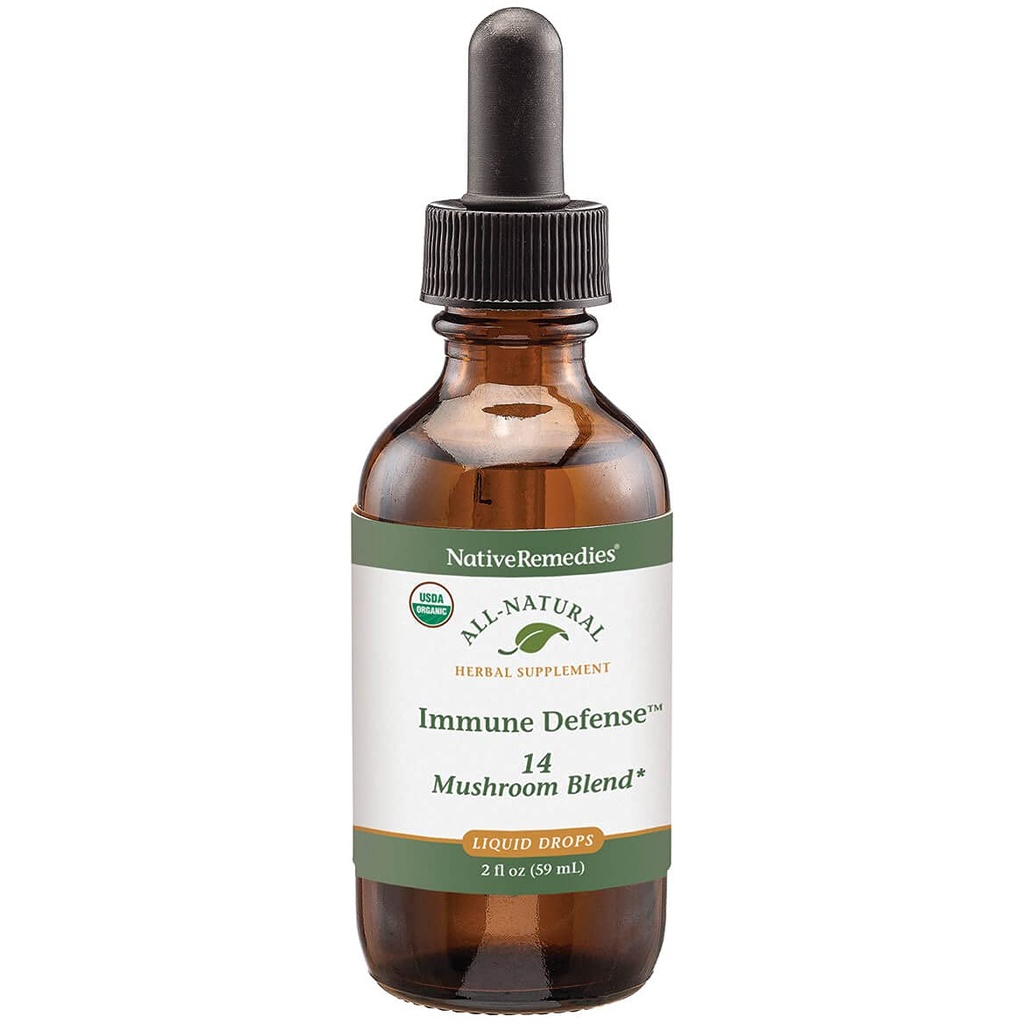 Native Heilmittel Immunabwehr 14 Pilzmischung zu schützen und Immunsystem Funktion, 2 Fl oz.