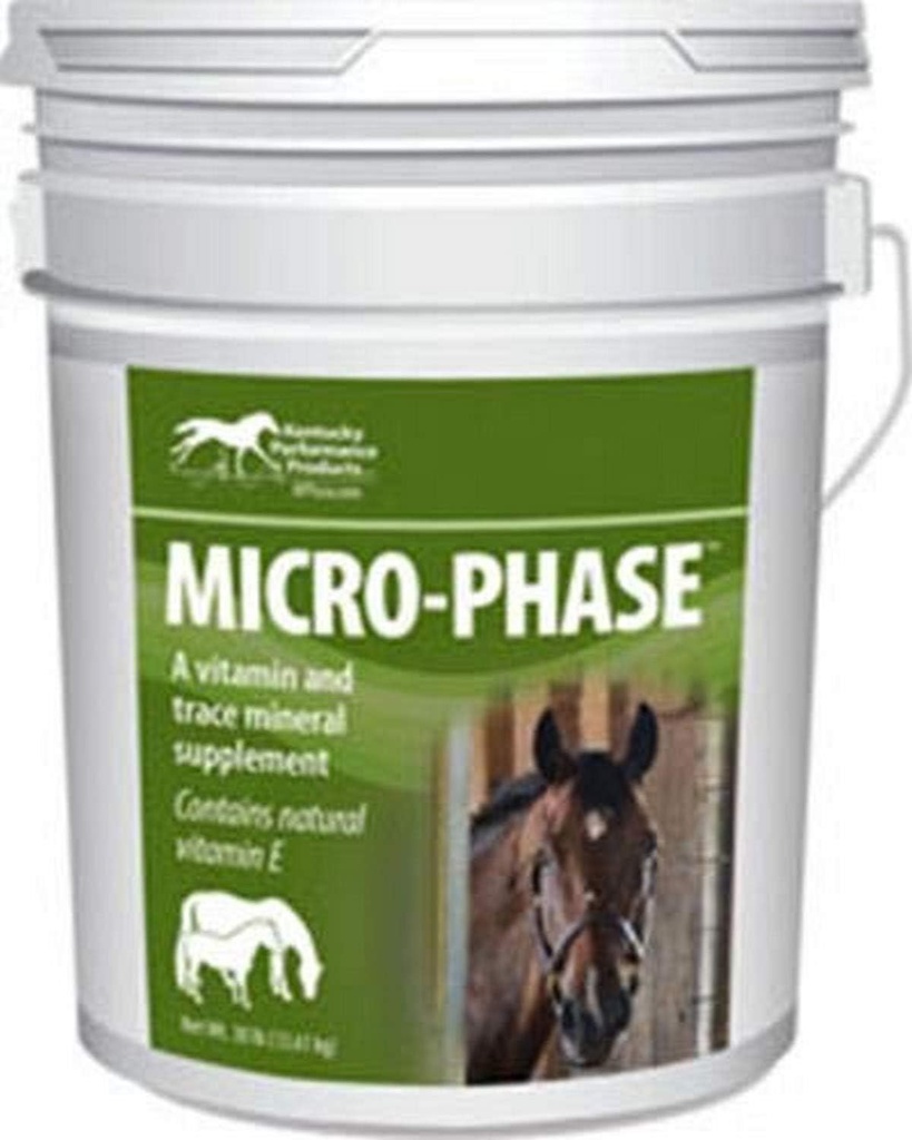 044047 Vitamine microphase et supplément minéral pour cheval, 30 lb