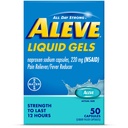 Gel liquido di Aleve, sodio di Naproxen per il sollievo dal dolore ‐ 50