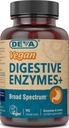 Deva Vegan Vitamine Verdauungsenzyme Plus - Eine einzigartige Mischung aus Enzymen & Kräuter - 90 Kapseln, 1-Pack