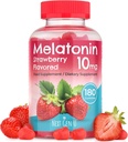 NGU Next Gen U - Melatonin Gummies - 10 mg Integratore alimentare - Fragola Aroma - 180 Vegan Gummies