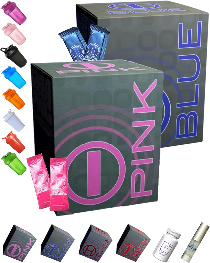 BHIP Pink für Frauen I-PNK Energy Drink All Natural for Mind and Body Support
