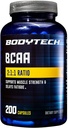 BODYTECH BCAA - Rapporto 2:1:1:1 (200 capsule)