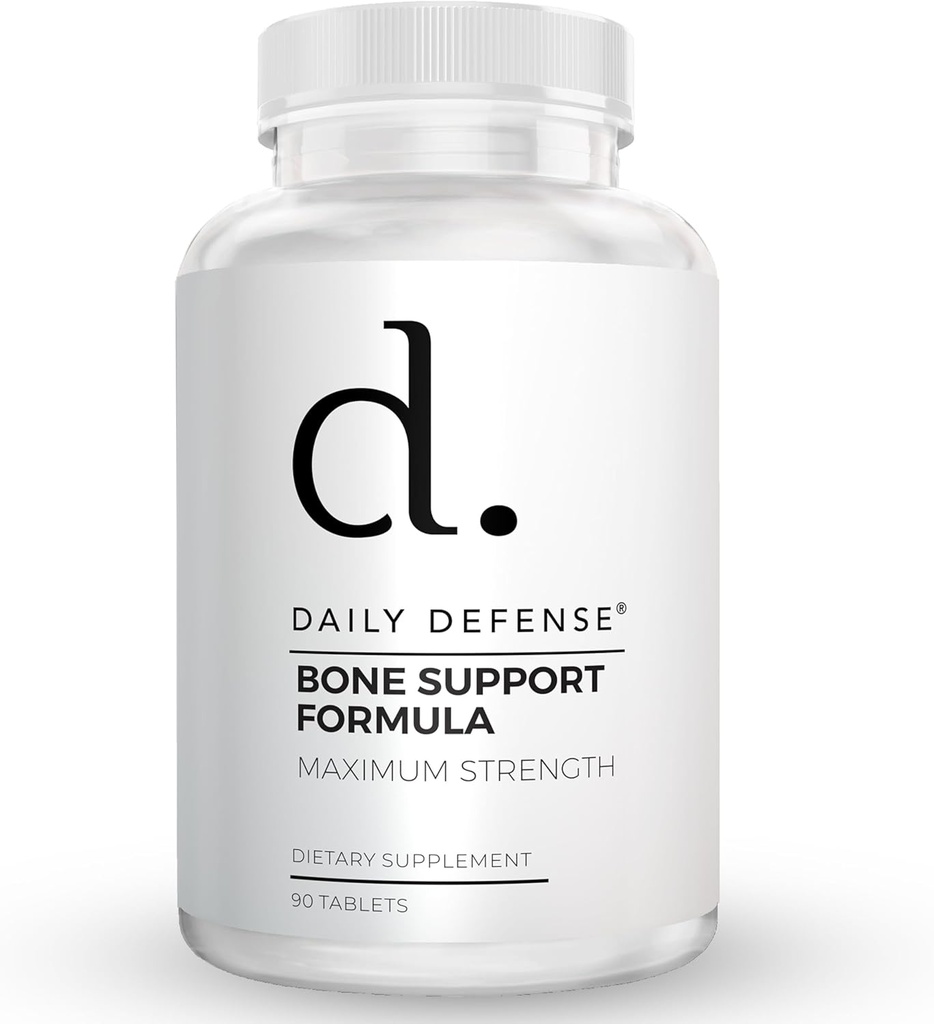 Integratori di calcio per le donne e gli uomini - Formula di supporto Bone Difesa quotidiana con Calcio 1000mg, Magnesio, L-Lysine HCl, & More - per una migliore flessibilità e mobilità - 90 Tavole di calcio facili da ingoiare