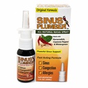 Sinus Plumber Pepper Nasal Spray, Allergy e Sinus Relief, Congestione, Mal di testa, 1 fl oz