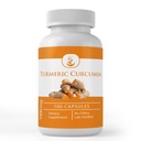 Ingredienti originali puri curcumina curcuma (100 capsule) Nessun filler di magnesio o di riso, sempre puro, verificato il laboratorio