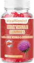 Gummies de chardon de lait pour nettoyer le foie, détox et réparer la formule de foie gras Gummies, extrait de chardon de lait.