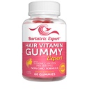 Bariatric Expert Hair Vitamin Gummis – Fast-Melting Nahrungsergänzung für Erwachsene Post Bariatric Surgery, Ernährungsempfehlung, Essential Daily Formula for Optimal Wellness - 60 Count