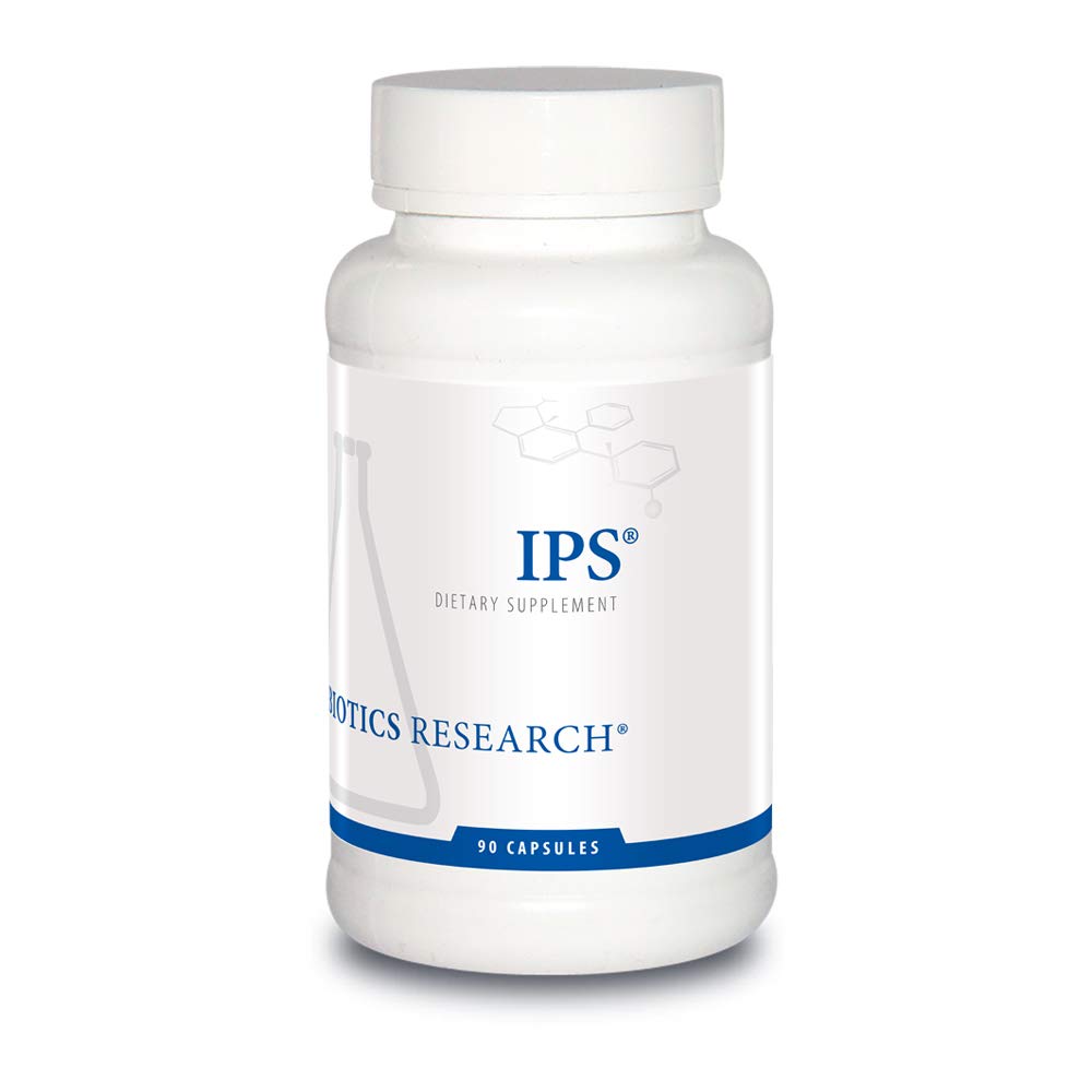 Biotics Research IPS – Supporto Gastrointestinale ottimale, Supporto Gut Lining, Guarigione Gut, Artichoke di Gerusalemme, Intestino di agnello, Glucosamine Sulfate, Gamma Oryzanol, L-Glutathione, 90 Capsule