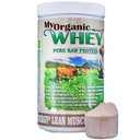 Polvere organica di proteine del siero di siero di latte, grado di processo freddo non OGM di Grass-Fed-A polvere di proteine di cioccolato senza ormoni di latte RBST, nessuna proteina di siero puro di conservazione o Additivi (42g di proteine in soli 2 scoops)
