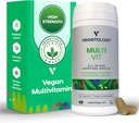 MultiVit Vegan Multivitamin Supplement, 26 Vitamine & Minerali – Integratori di vitamina per il supporto metabolico, funzione cerebrale e immunitario – Multivitamina per le donne, uomini e bambini