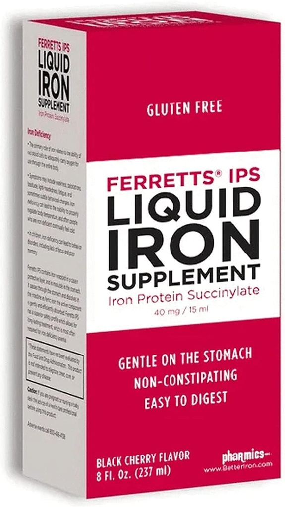 Supplément en fer liquide IPS (paquet de 4)