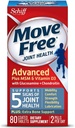 Move Free Advanced Plus MSM e Vitamina D3, 80 compresse - Integratore di salute comune con Glucosamina e Condroitina (Pack of 4)