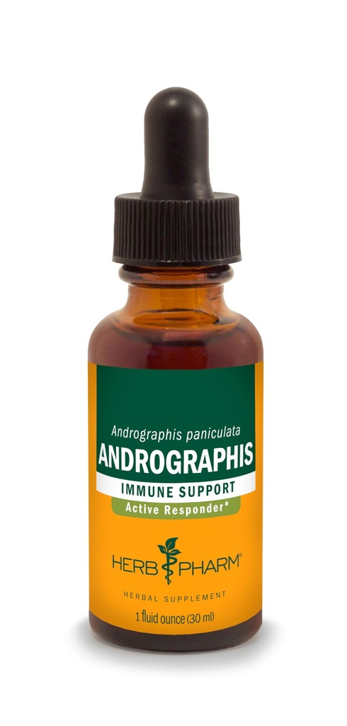 Kräuter Pharm Andrographis Flüssigextrakt für Immunsystemunterstützung, 1 Fl Oz (Pack von 1) (DANDRO01)