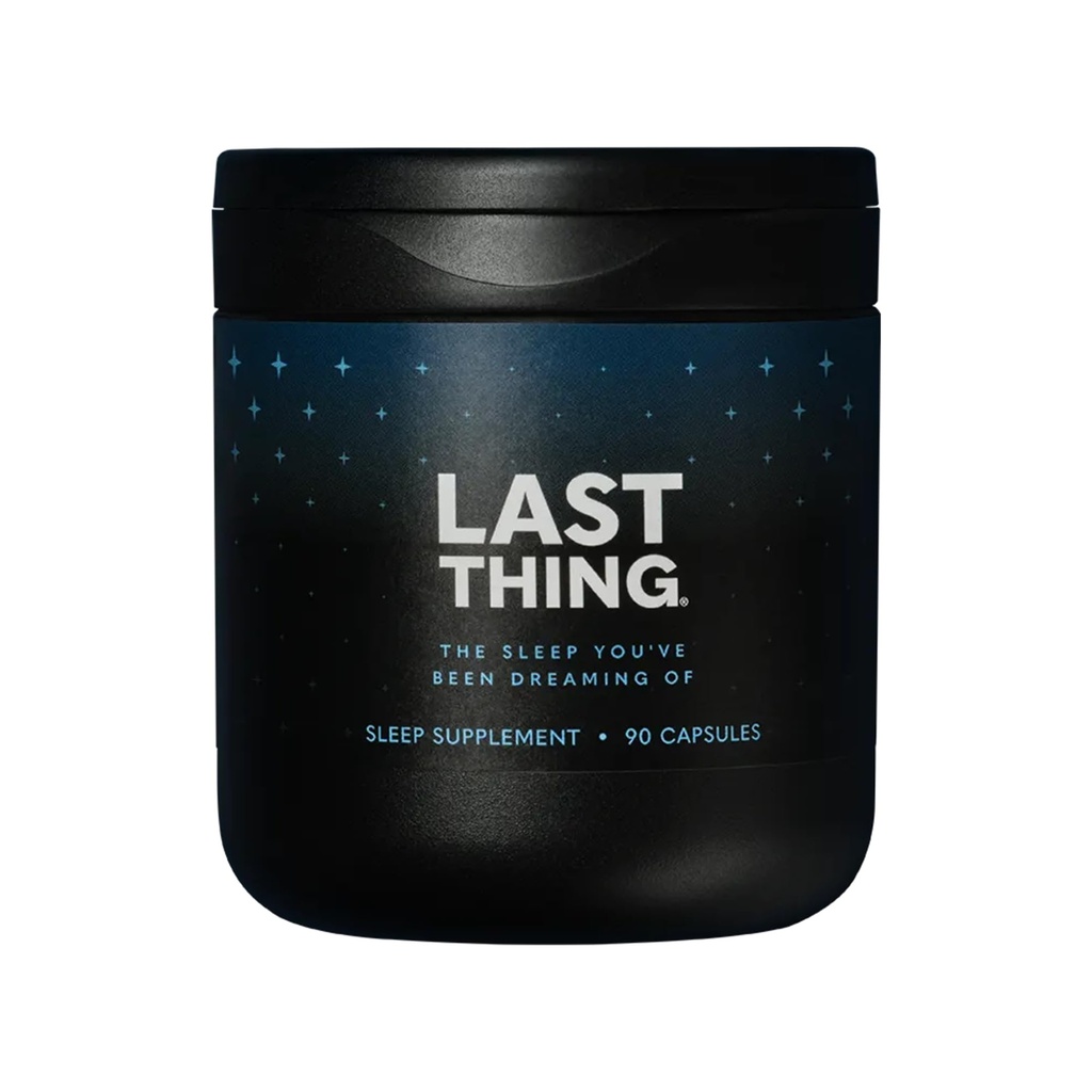 BODi Last Thing Complete Sleep Supplement with L-theanine, Ashwagandha, Magnesium Glycinate, Melatonin - Calming Night Time Stress Defense for Deep Restorative Sleep - 30 Day Supply (90 capsule)