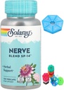 Fabriqué pour Solaray, Nerve Blend SP-14, 100 VegCaps + 1 Mini Pill Box pour 7 jours