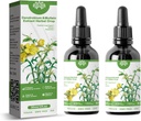 Dendrobium & Mullein extrait gouttes à base de plantes Powerful Lung Support, Dendrobium & Mullein extrait gouttes à base de plantes, soin des plantes Essence(2pcs)