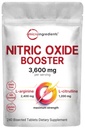 Nitric Oxid Ergänzungen für Männer & Frauen 3,600mg, 240 Bisected Tablets | 80 Servierungen | Max Strength Nitric Oxid Booster mit L-Arginin & L-Citrulline | Muskel, Zirkulation & Herz-Gesundheitsunterstützung