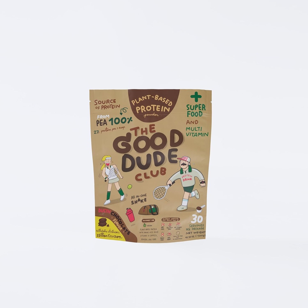 Premium Pea Protein Pulver, Pflanzen basiert mit BCAAs, einfach zu digest | Vitamine & Mineralstoffe | Gluten & Dairy Free | Kein Zucker hinzugefügt | Vegan Friendly (Chocolate)