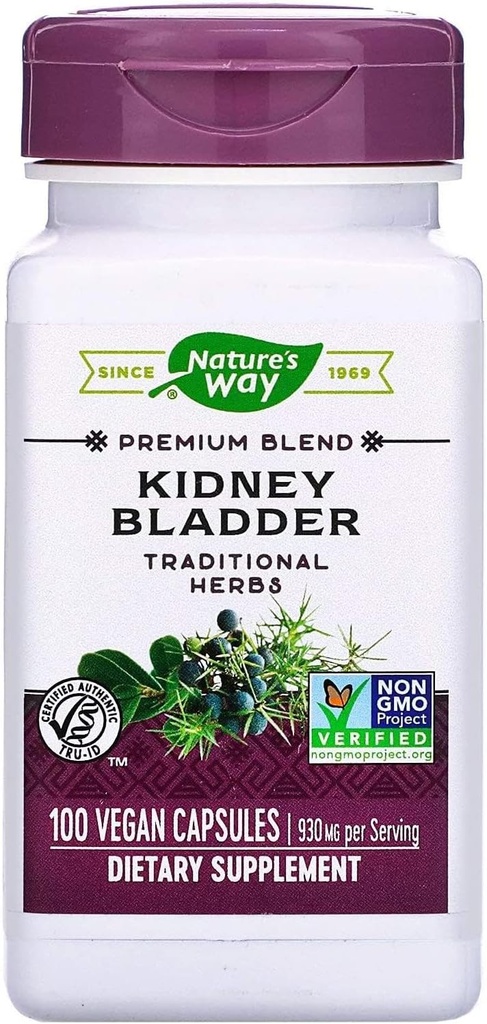 Nature's Way Rein Bladder, 465 mg par capsule, 100 capsules