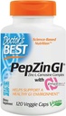 Il miglior complesso della carnosina di zinco del medico con i cappucci di Pepzin Gi Veggie, 120 conte