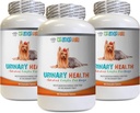 Supporto per la vescica per cani - Dog Urinary Health Formula - Aiuta con l'incontinenza e problemi della vescica - Boost immunitario - Supplemento per mirtilli per cani - 3 Bottiglie (270 Trattati)